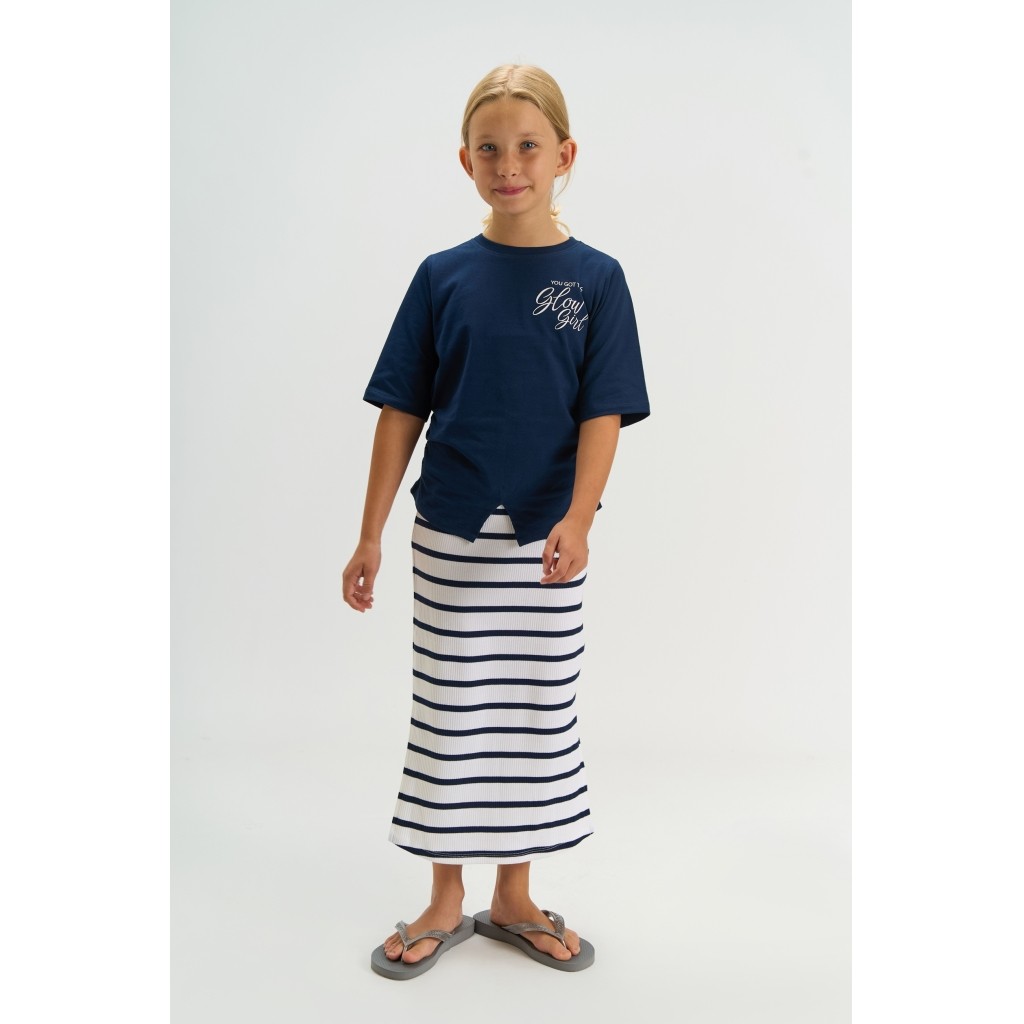Tntish Long Rib Skirt
